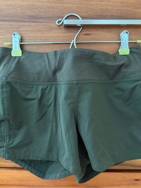 lululemon athletica Olive Green Athletic Shorts